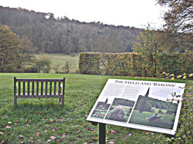 Interpretation at Gilbert White's Garden, Selborne